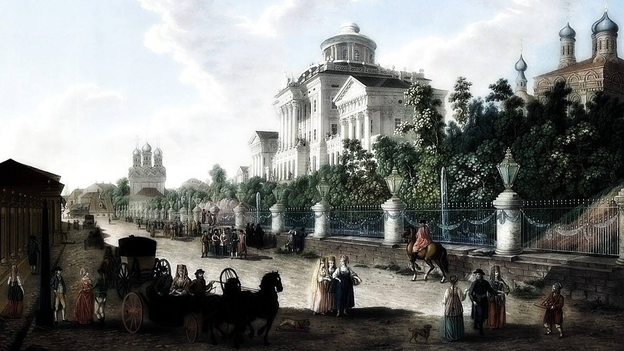 Фотография 18 века. Города России